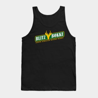 South African Sevens Rugby Blitzbokke Springbok Tank Top